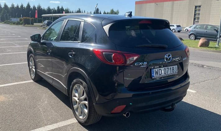 Mazda CX-5 cena 41500 przebieg: 244000, rok produkcji 2013 z Ryn małe 106